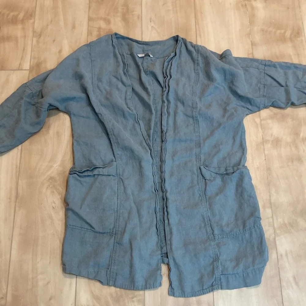 Linenfox open blazer - Picture 14 of 15